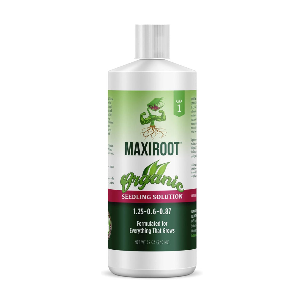 Organic Seedling Solution, Liquid Fertilizer for Seedlings, Cuttings & Clones – Natural Seaweed & Fish-Based Plant Food