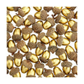 Pangda 60 Pack Artificial Acorns Decorative with Cap for Crafts, Gold