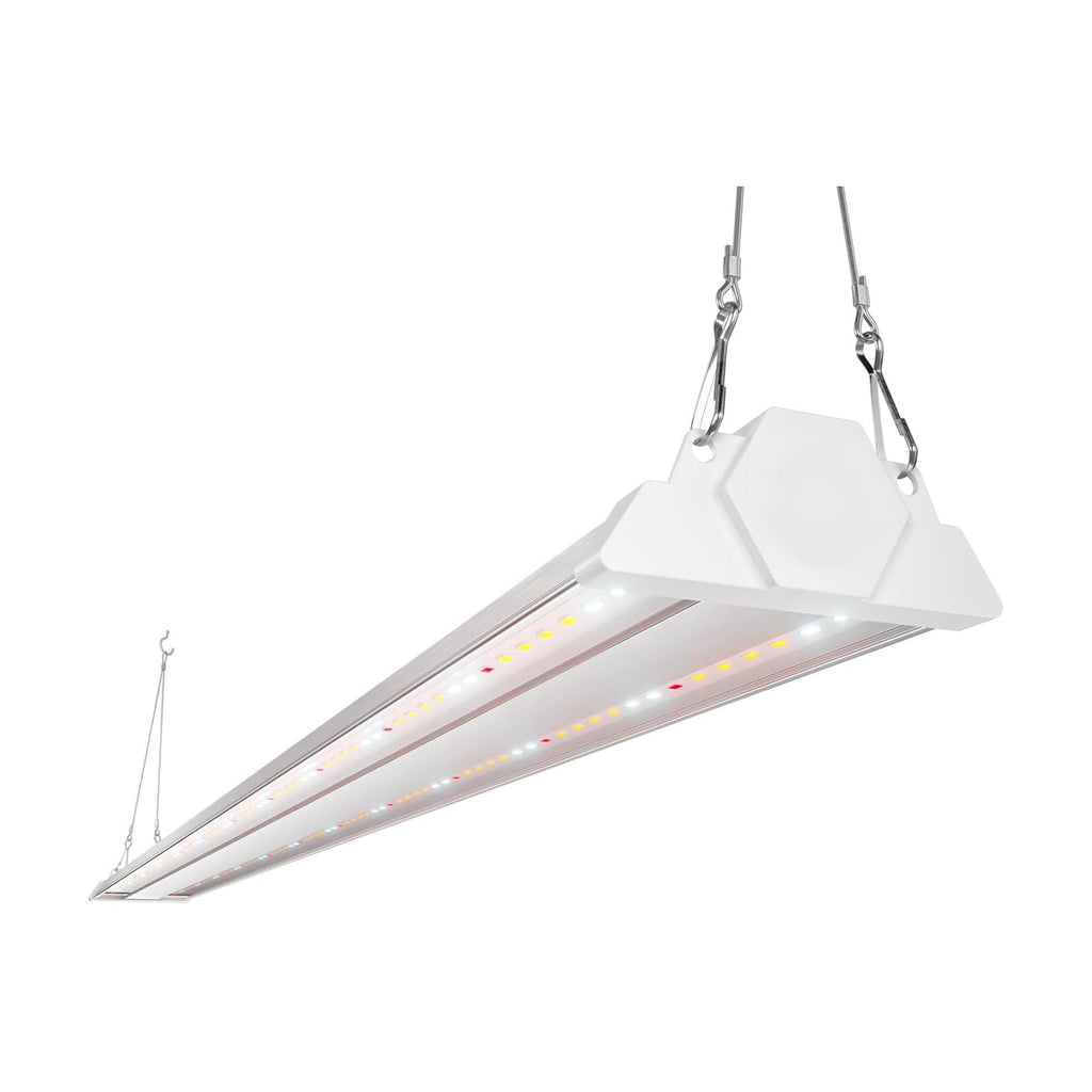 FREELICHT 1Pack 4FT Grow Light for Indoor Plants, 60W=350W, Full Spectrum | Linkable LED Grow Light, Sunlike Plant