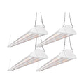 FREELICHT 4Pack 4FT Grow Light for Indoor Plants, 60W=350W, Full Spectrum