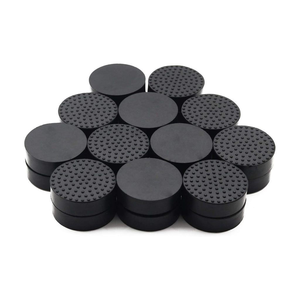 24 Pack Invisible Pot Feet with Enhanced Non-Slip Surface Grip Plant Pots and Flowers, Solid Rubber Pots Risers, Pot