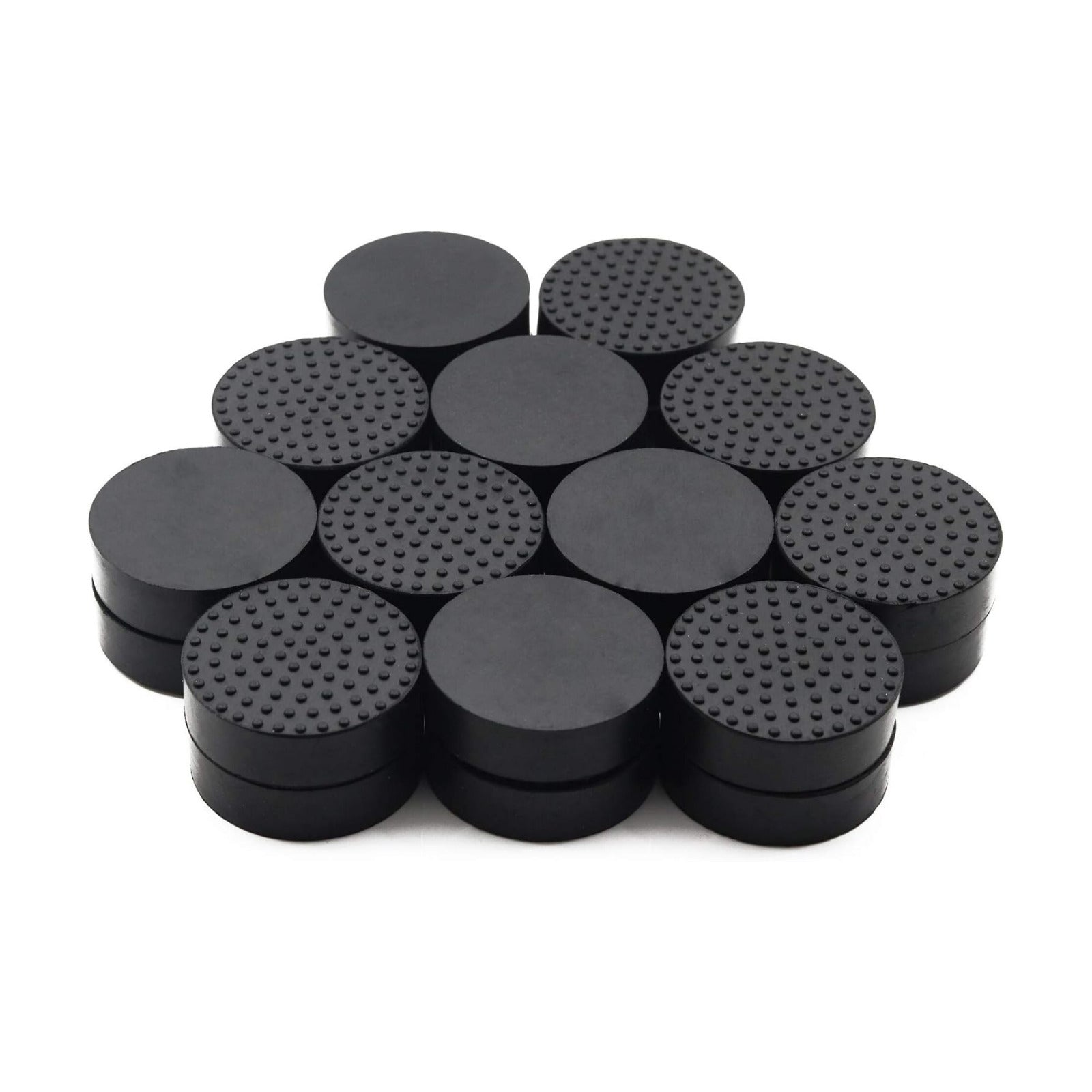 24 Pack Invisible Pot Feet with Enhanced Non-Slip Surface Grip Plant Pots and Flowers, Solid Rubber Pots Risers, Pot