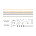 Barrina T5 Grow Lights, Yellow, 2ft 40W (4 x 10W), Full Spectrum, 4 Packs | Plant Lights for Indoor Plants, Greenhouse