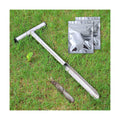 HiHydro Soil Sampler Probe Stainless Steel Tubular T-Style Handle Soil Test Kits Satisfying The Sampling Depth of