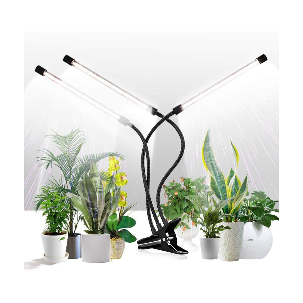 Grow Light for Indoor Plants Growing,Super Bright Clip Desk Gooseneck Lamp | 6000K White Full Sepectrum LED Light for