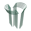 HiGift 10 Pack Peony Cages and Supports, 10" (W) x 16"(H) Plant Support, Heavy Duty Metal Plant Support Stake for
