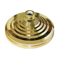 HOOSUN Base Stand for Flag Indoor Outdoor,Flag Pole Floor Stand Base Hold Flagpole Indoor Gold Banner Holder for