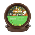 Plant Saucer 14 inch, Heavy Large Planter Durable Thicker Plastic Plant Trays for Indoors and Outdoor, Plant Saucer