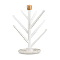 Full Circle Branch Out, Upright Kitchen Drying Rack, Ceramic Base, Perfect for Bottles, Dishcloths, and Bags