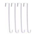 Sattiyrch 15" Wreath Hanger for Front Door, Over the Door Wreath Hook
