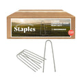 Sandbaggy Galvanized 6 Inch Landscape Staples | Industrial Grade Garden Stakes | Designed for Drip Irrigation Tubing &