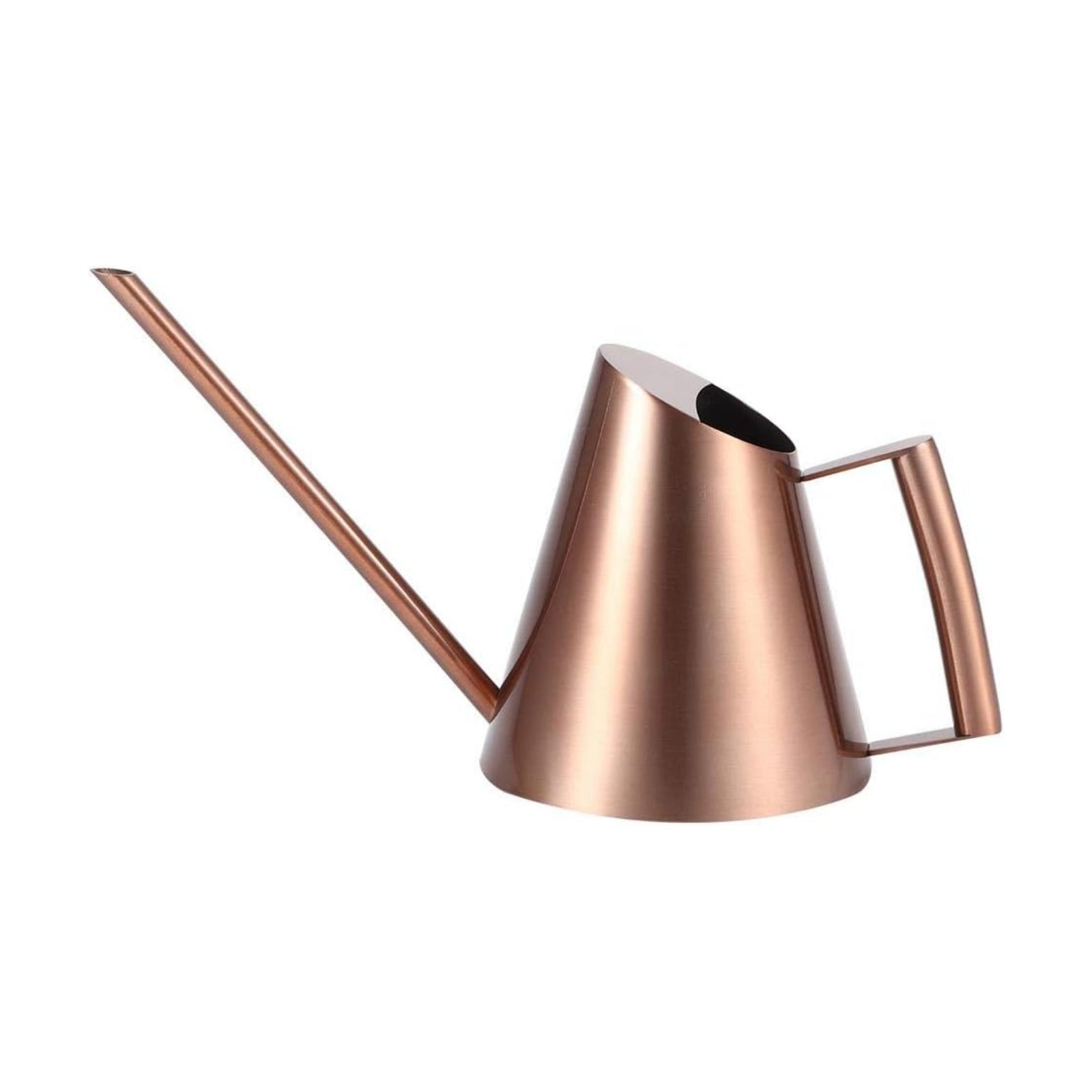 Fdit Watering Can Solid Stainless Steel Pot with Long Spout for Bonsai Indoors Plants Garden Green Plant Flower
