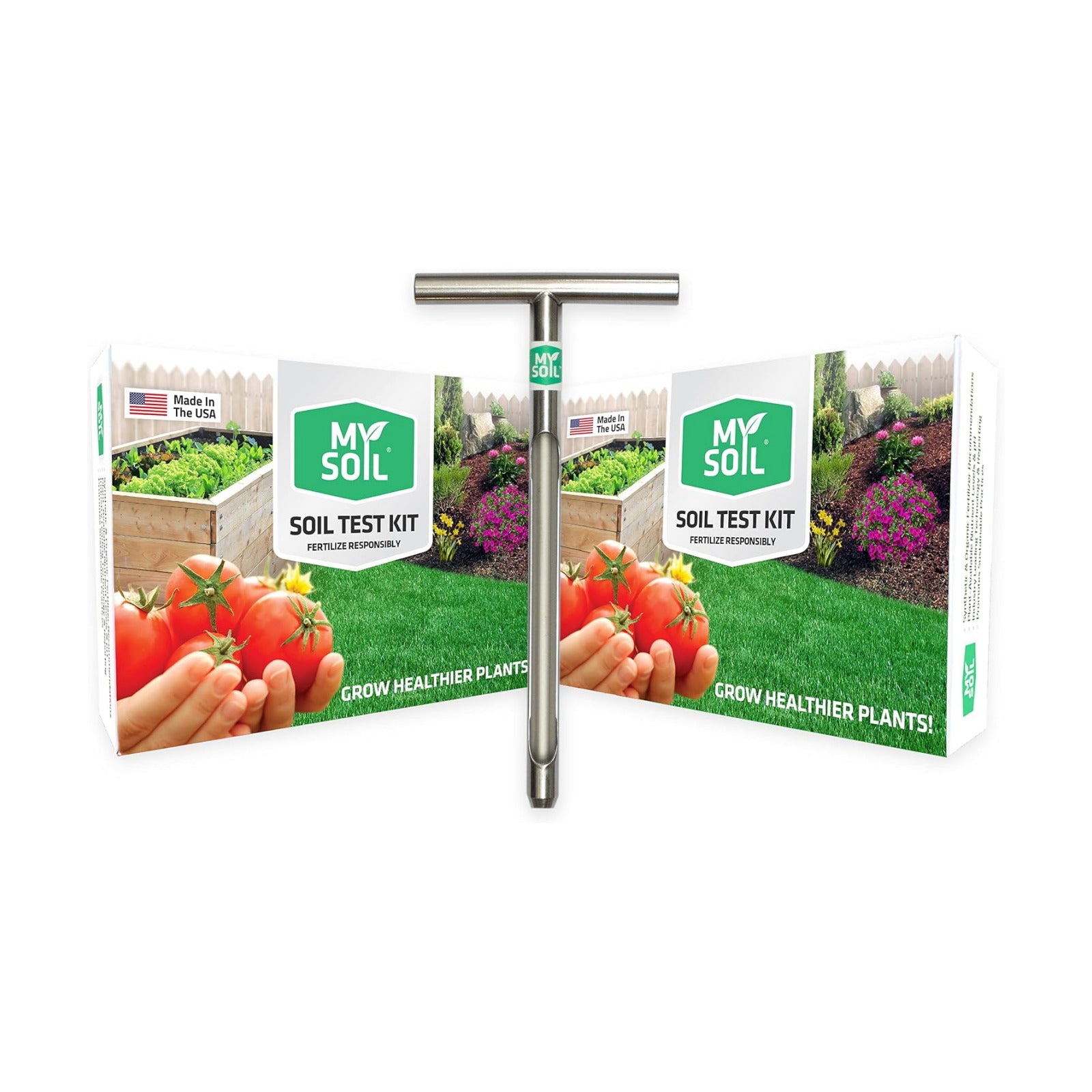 MySoil Test Kit PRO Pack, Unlock Your Lawn & Garden Potential, Complete & Accurate Nutrient and pH Analysis with
