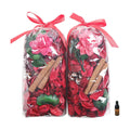 Christmas Potpourri, Cinnamon Scented Decorative Bowl Filler, Red, 8.4 oz