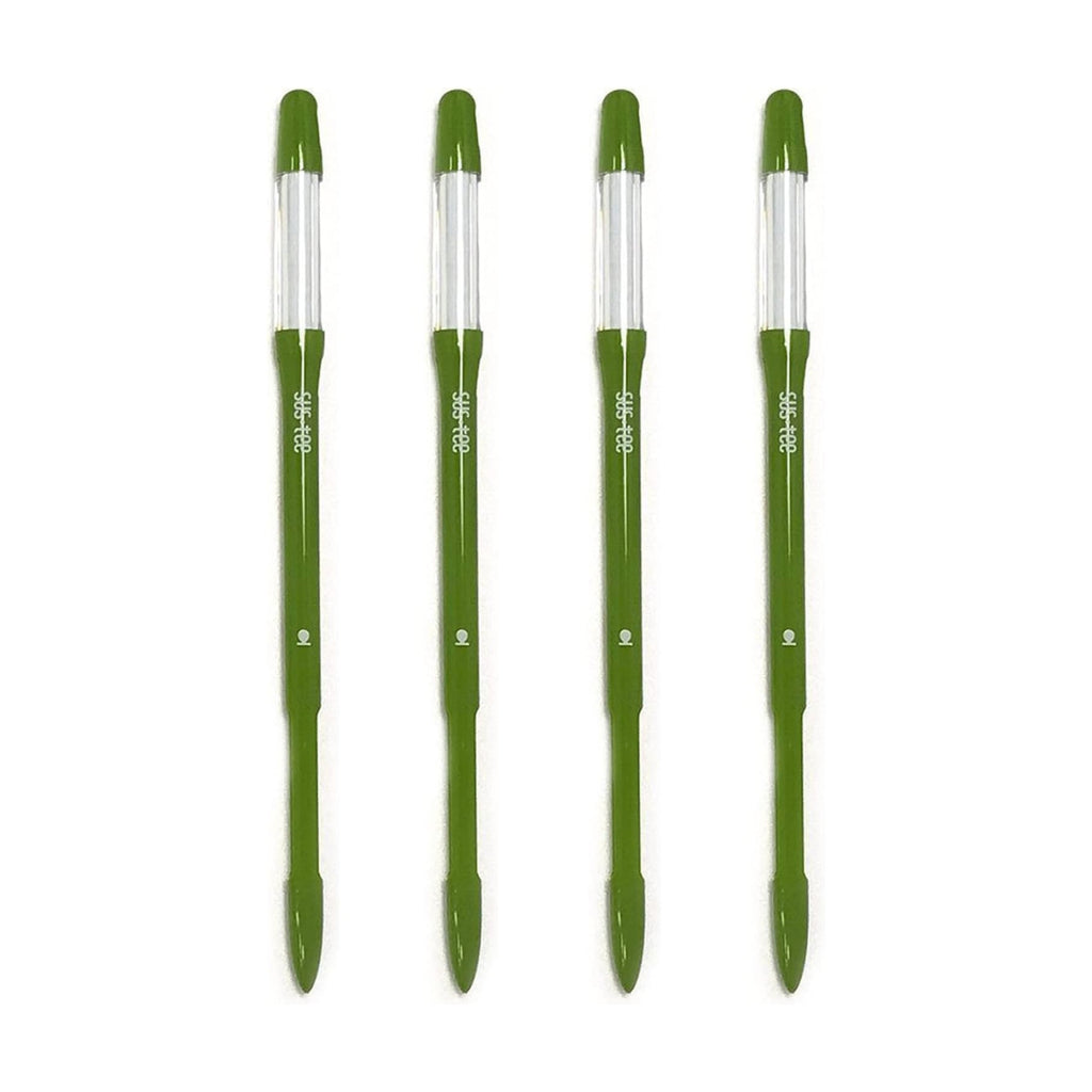 IPPINKA Sustee Aquameter, Set of 4, Plant Soil Moisture Sensor (Green, Medium)