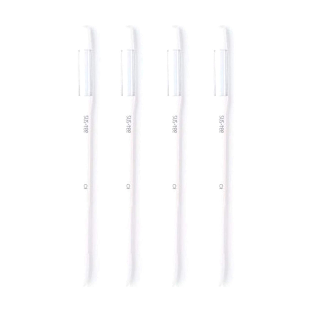 IPPINKA Sustee Aquameter, Set of 4, Plant Soil Moisture Sensor, (White, Medium)