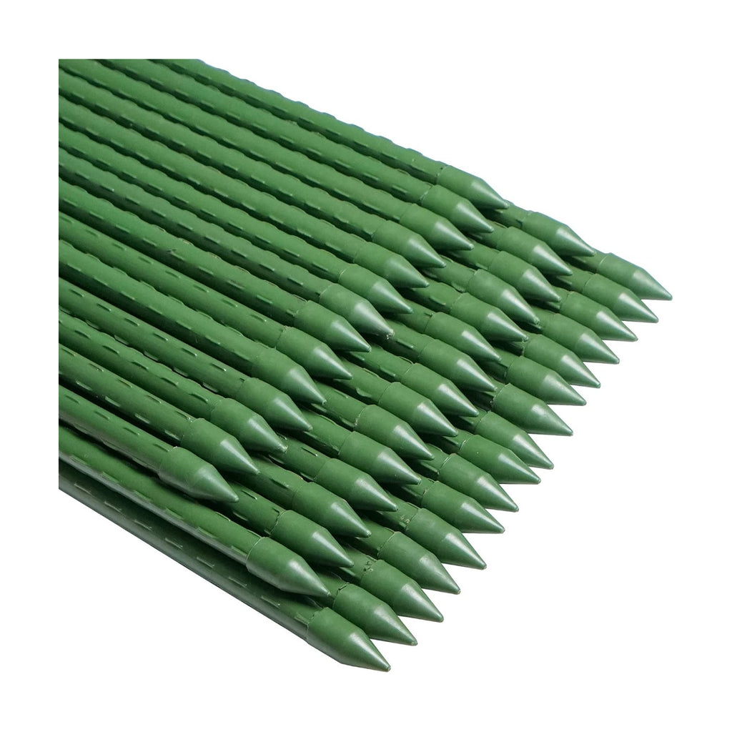 WAENLIR Garden Stakes 60 inch 5ft Sturdy Tomato Stakes, Plant Stakes for Outdoor Plants, Metal Plant Support Sticks for
