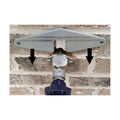 The HOSE BIB BUDDY - Finest Spigot Mounting Plate | The ONLY Slide-in. Patented | No Faucet Removal! | Outdoor Faucet Repair | Made in USA | Thick Aluminum-Magnesium Securing Plate (1 Pack)