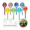 8Pcs Glass Plant Watering Globes,Self Watering Globes,Water Bulbs | Automatic Plant Watering Can Devices Garden, Glass