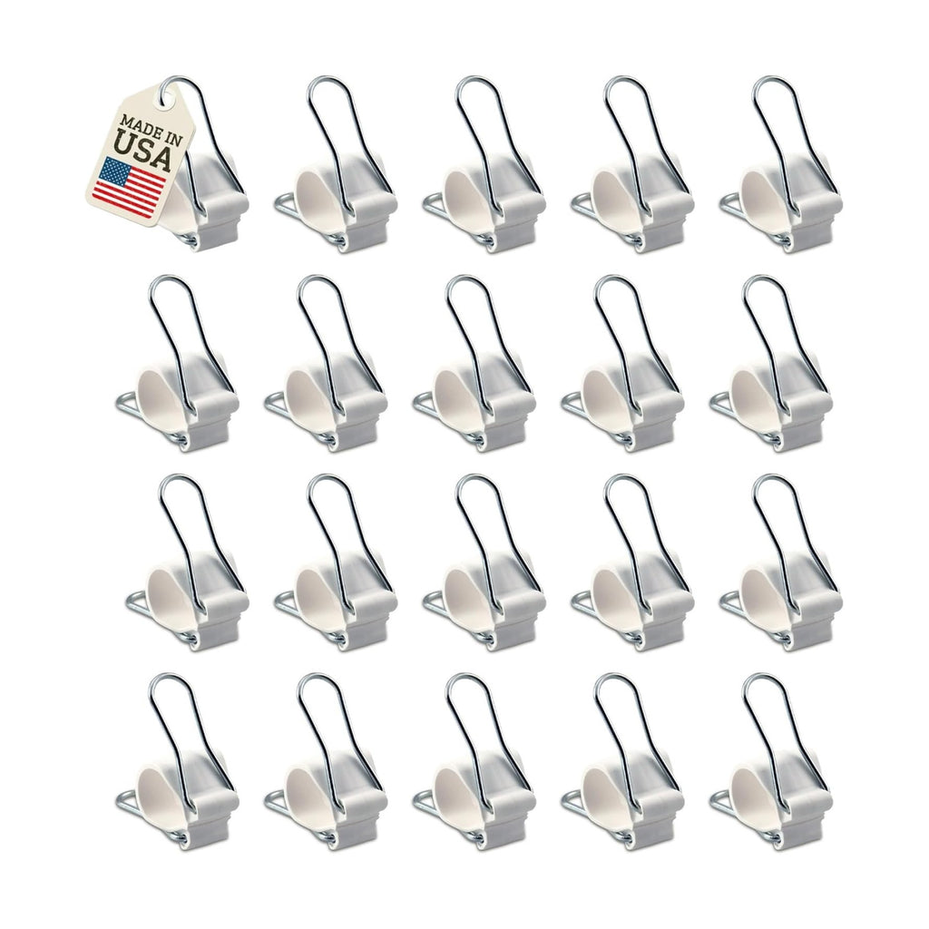 Reusable Plant Clips Made in USA – Orchid Clips, Plant Support Clips & Cord Clips – Heavy-Duty, Weather-Resistant &