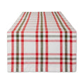 DII Jolly Christmas Tree Collection Holiday Table & Kitchen Décor, Table Runner, 14x72, Christmas Plaid