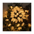 AWQ 100LED 81FT C9 Christmas String Lights Plug in Fairy Twinkle Warm White