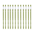 IPPINKA Sustee Aquameter, Bundle of 12, House Plant Soil Moisture Meter, Best for Indoor Potted Plants - Large Green
