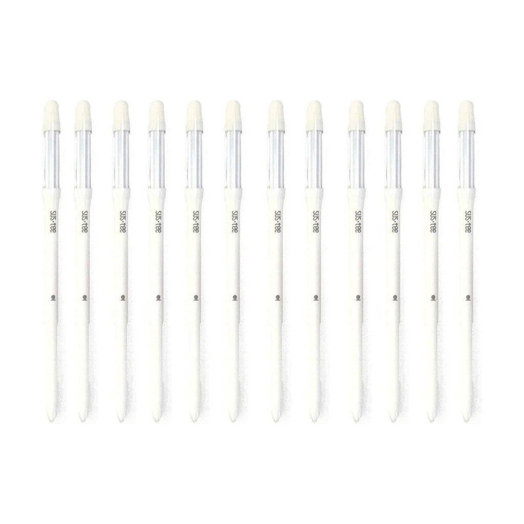 IPPINKA Sustee Aquameter, Bundle of 12, House Plant Soil Moisture Meter, Best for Indoor Potted Plants - Medium White