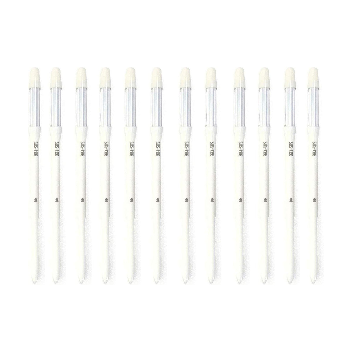 IPPINKA Sustee Aquameter, Bundle of 12, House Plant Soil Moisture Meter, Best for Indoor Potted Plants - Medium White