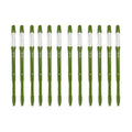 IPPINKA Sustee Aquameter, Bundle of 12, House Plant Soil Moisture Meter, Best for Indoor Potted Plants - Medium Green