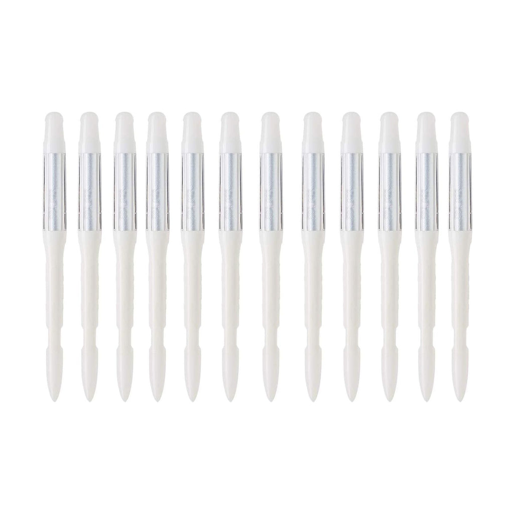 IPPINKA Sustee Aquameter, White, Small, Bundle of 12, Soil Moisture Meter for Potted Plants - Plant Water Sensor