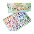 ZDOLAKIDS 100 Rolls Kawaii Washi Paper Masking Tape Set Marine Life Planet Cloud Green Plant Floral Food Drink Stickers