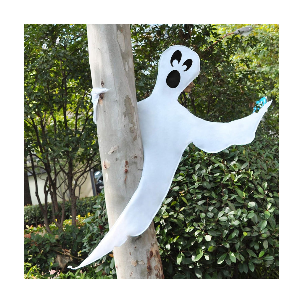 JOYIN Halloween Tree Wrap Ghost Decoration Outdoor, Cute Ghost Design Decorations for Halloween Lawn, Tree, Party Supplies