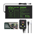 BN-LINK 10" x 20.75" Seedling Heat Mat with Thermostat Controller Combo Set | Plant Heating Pad for Seed Starting with