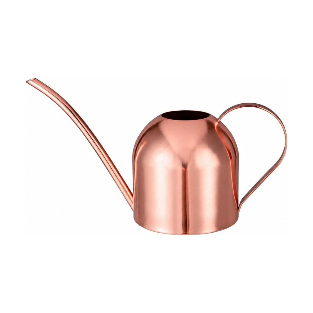 IMEEA 30oz Indoor Plant Watering Can Stainless Steel Long Spout, Rose Gold