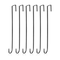 Hotop 6 Pcs 15" Over The Door Hooks Wreath Hanger for Front Door,Black