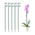 HiGift 10 Pack 36 Inch Plant Support Stake for Tall Plant, Garden Single Stem Flower Support Stake Indoor Plant Cage