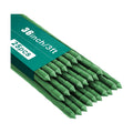 Garden Stakes 36 Inch 3ft 25 Pack, Sturdy Plant Metal Sticks Support, Plastic Coated Plant Stakes, Tomato Stakes