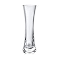 KLIFA- Small Acrylic Round Bud Vase, Shatterproof, High Transparency, Plastic Single Stem Vase, Clear, Hight 7.52 inch, 1 pc
