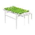 VIVOSUN Hydroponic Grow Kit, 1 Layer 36 Plant Sites 4 Food-Grade PVC-U Pipes Hydroponics Planting System with Water