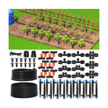MIXC Greenhouse Micro Drip Irrigation Kit Automatic Irrigation System Patio Misting Plant Watering System with 1/4 inch