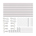 Barrina T5 Grow Lights, Full Spectrum, 4ft 160W (8 x 20W), 8 Packs | Pinkish White, LED Grow Plant Lights with Separate