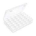 Bead Organizer Storage 36 Grid Jewelry Tackle Craft Box Adjustable Dividers