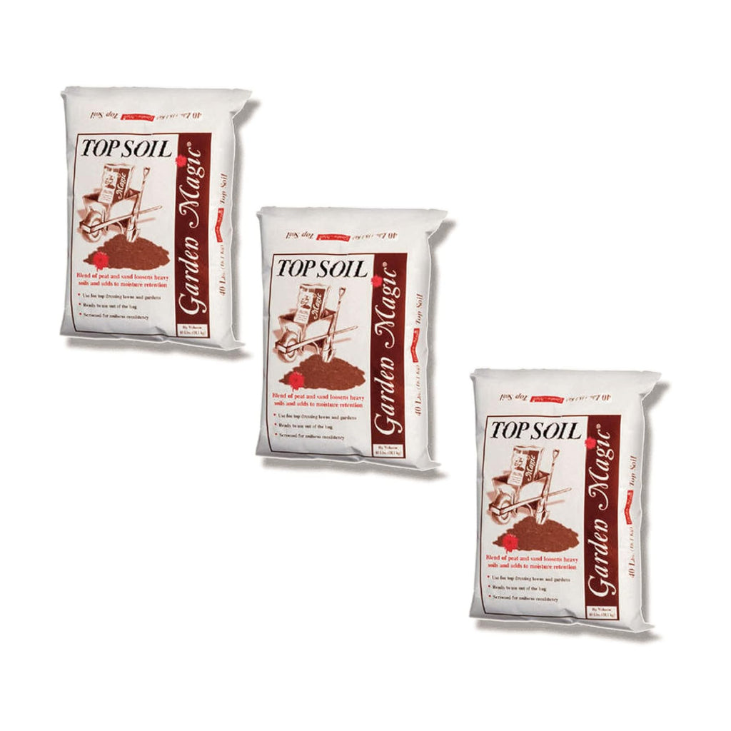 Michigan Peat Garden Magic Indoor and Outdoor Organic Planting Potting Topsoil Mix with Perlite Blend and Moisture