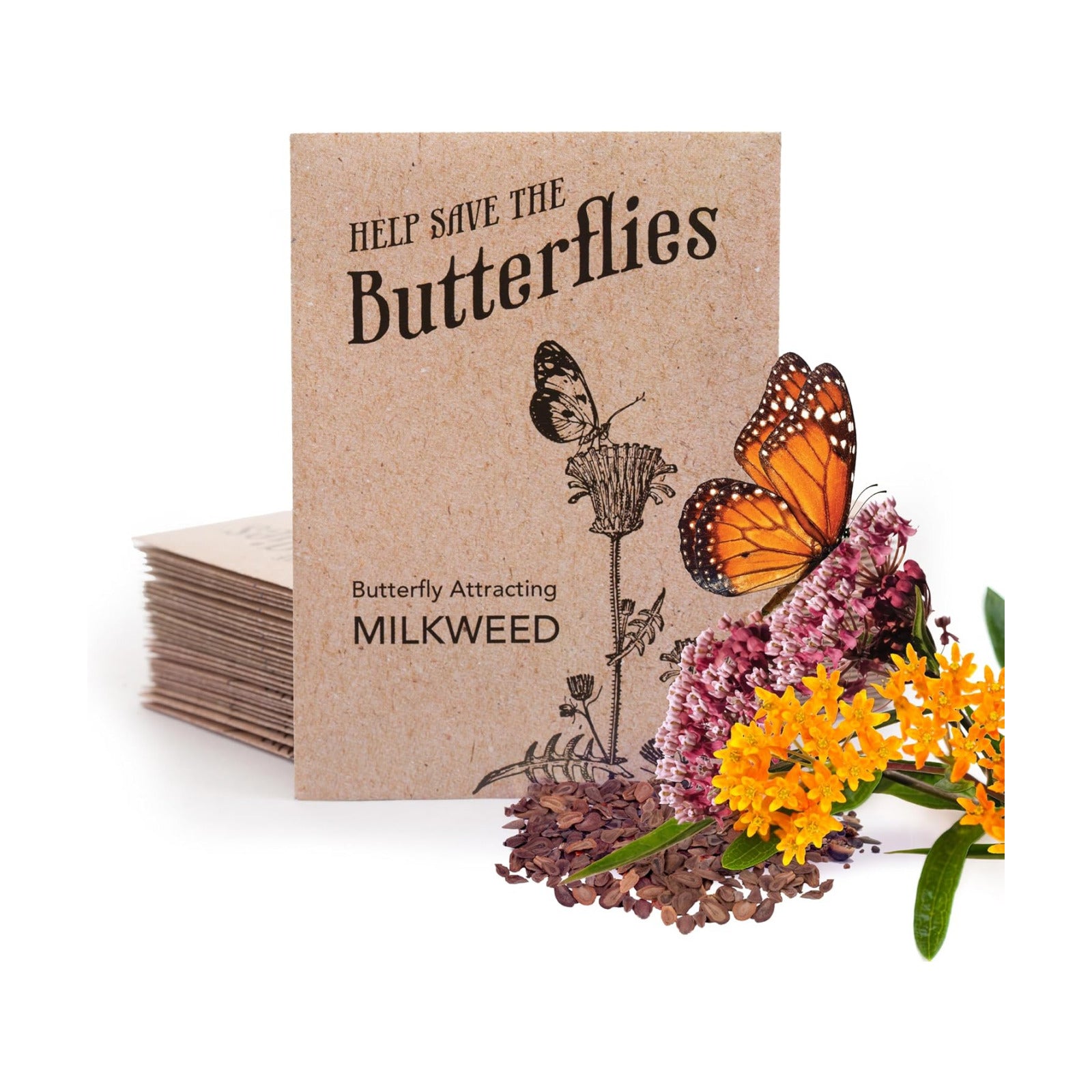 Bentley Seeds Co. Seed Packets for Planting - Party Favors for Indoors and Outdoors Gardening - Non GMO, Non-Coated