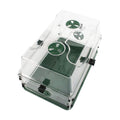 Medium Seed and Herb Domed Propagator with Vented Side Height Extension and Security Clip Set,Green