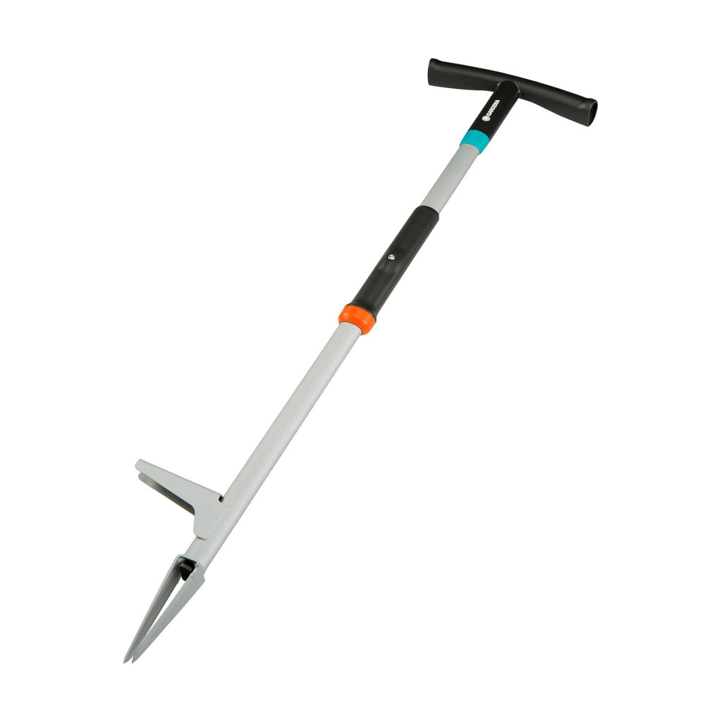 Gardena 03518 | Weed Puller Remover Tool, Heavy Duty Stand-Up Garden Hand Weeder, Easy Weed Removal, Built-in Ejector