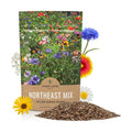Northeast Wildflower Seed Regional Mixes - Bulk 1/4 Pound Bag - Over 30,000 Native Seeds - Open Pollinated and Non GMO