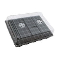 Gardzen Seed Starter Tray, 5 Pack Smiling Face Plant Germination Trays with Total 350-Cell, Seed Starter Kit with