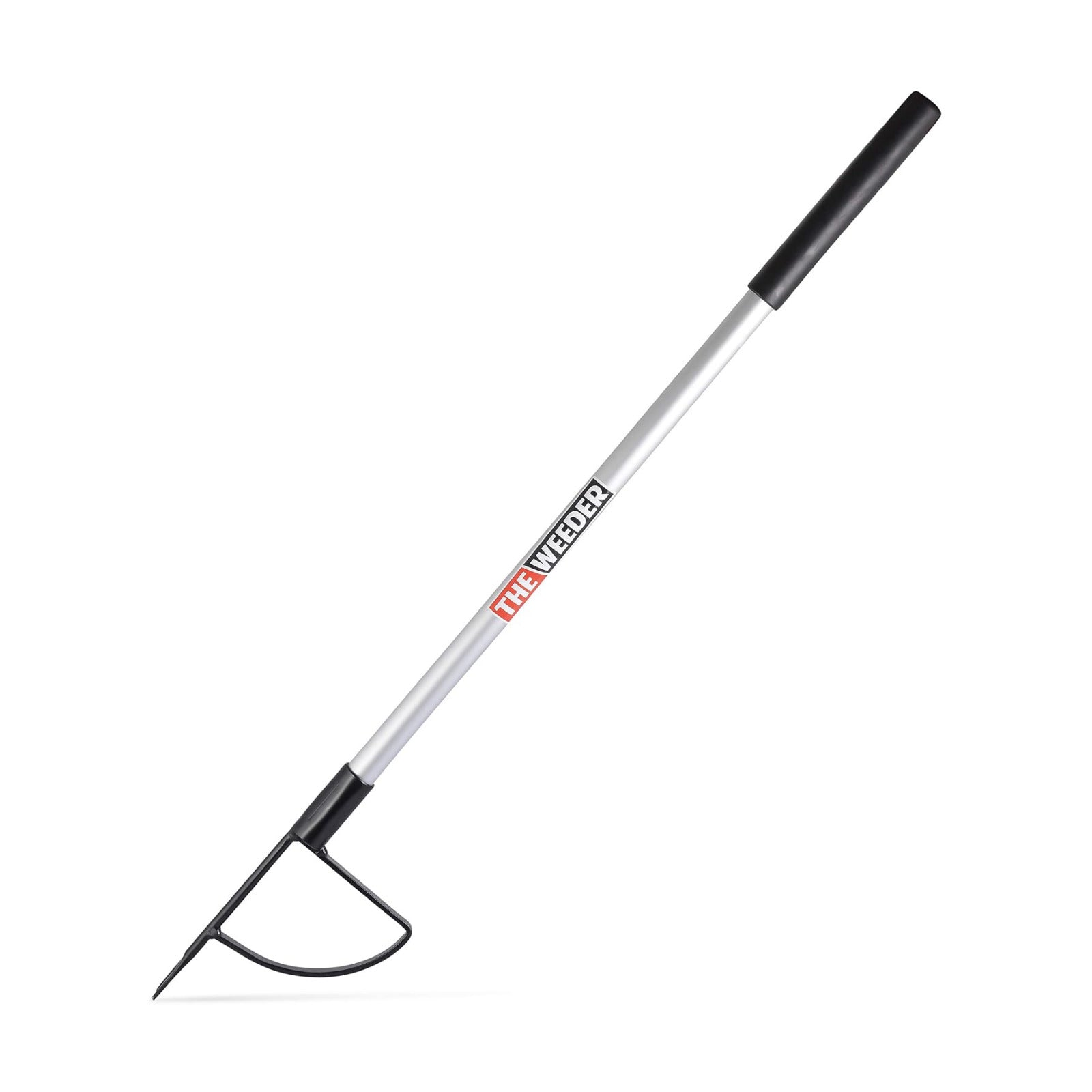 Standing Plant Root Remover and Weed Puller - Lightweight and Durable Metal Design with Aluminum Shaft and Steel Claw